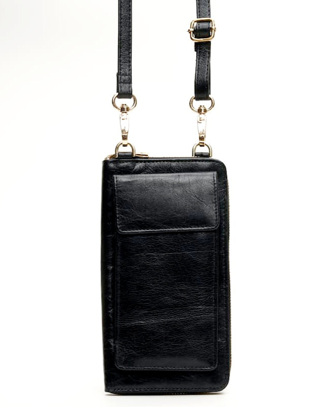 Supreme Leather Women Gia Mobile Purse Sling