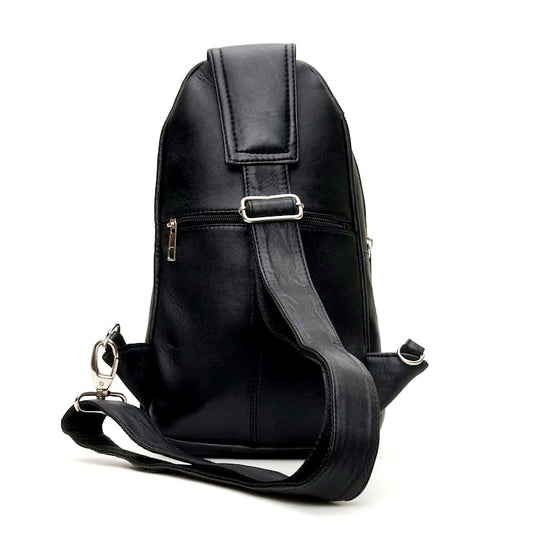 Genuine Leather Multi Crossbody Bag