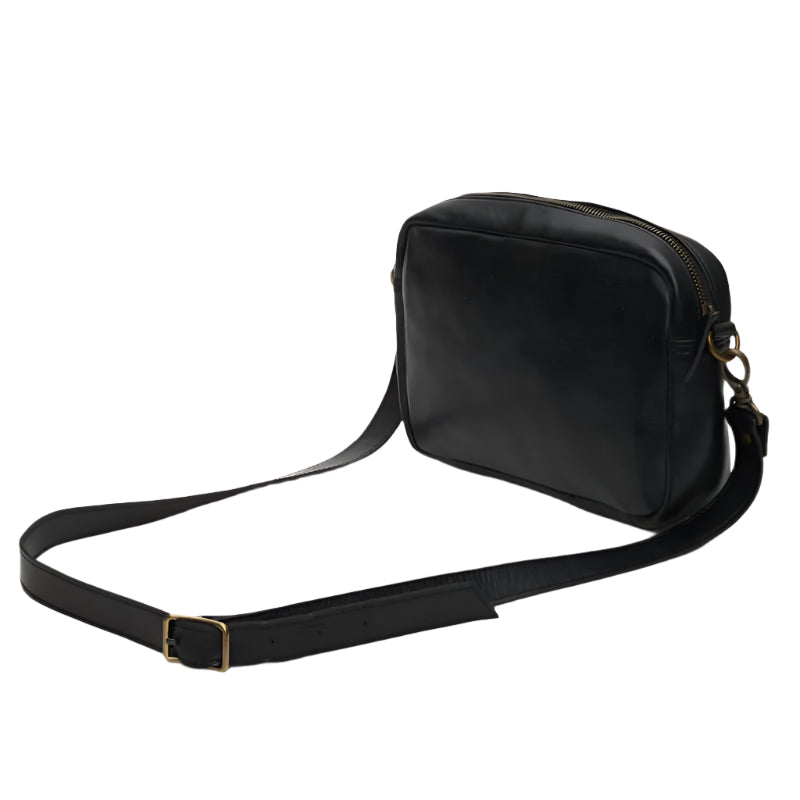 Women's Genuine Leather "Donna" Boxy Sling Bag
