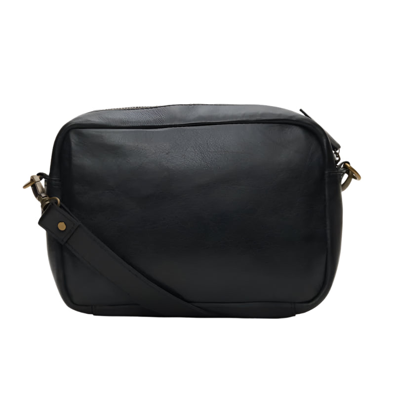 Women's Genuine Leather "Donna" Boxy Sling Bag