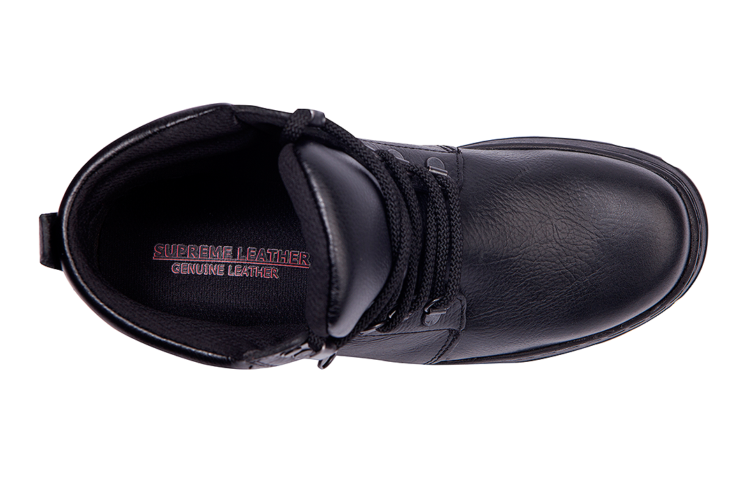 Supreme Leather Men's Genuine Leather Chukka Lace-Up Ankle Boot