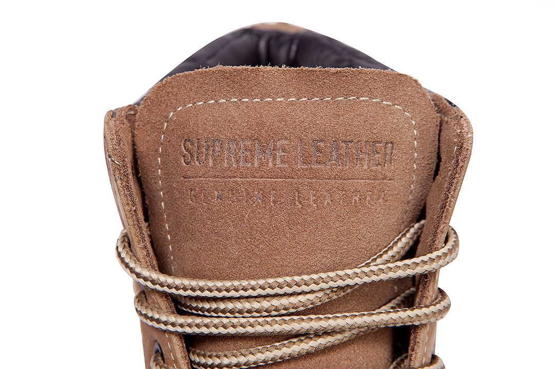 Supreme Leather Men's Genuine Leather Hunter Honey Lace-Up Boots