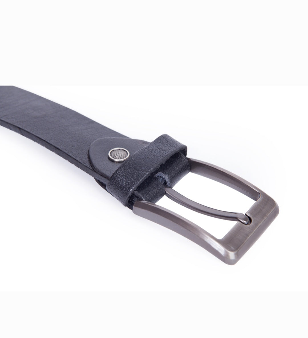 SUPREME LEATHER Unisex Leather Casual Belt- Black