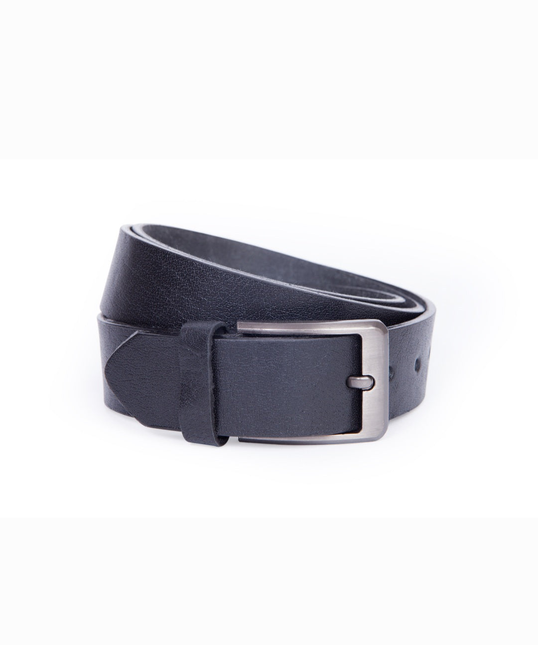 SUPREME LEATHER Unisex Leather Casual Belt- Black