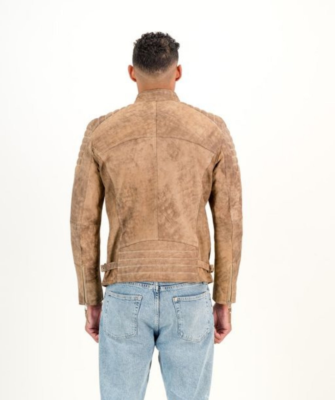 Men's Billy-J Rusty Brown-Snuff Leather Jacket