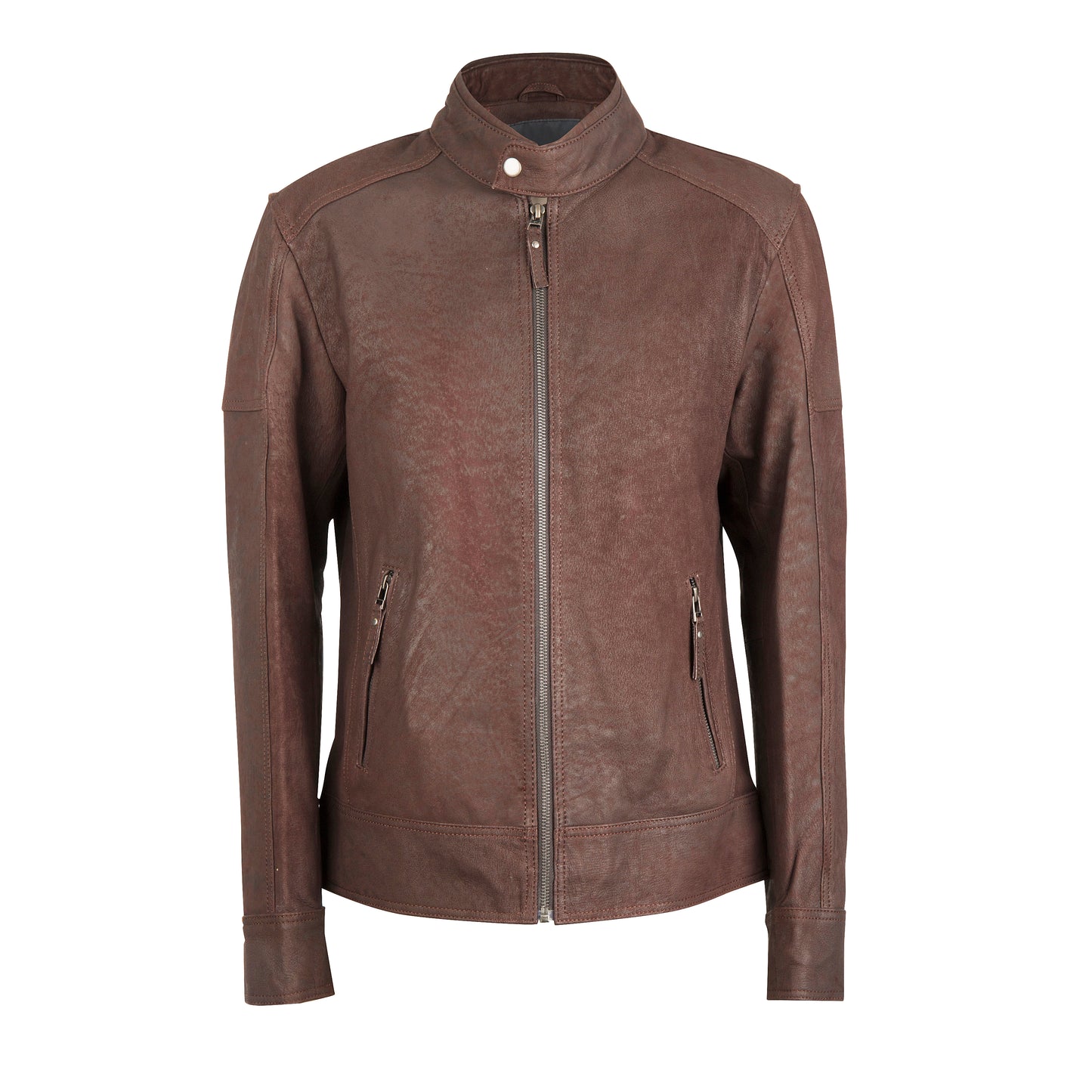 Men's  Sutherland Classic Brown-Snuff Leather Jacket,