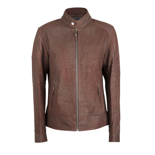 Men's  Sutherland Classic Brown-Snuff Leather Jacket,