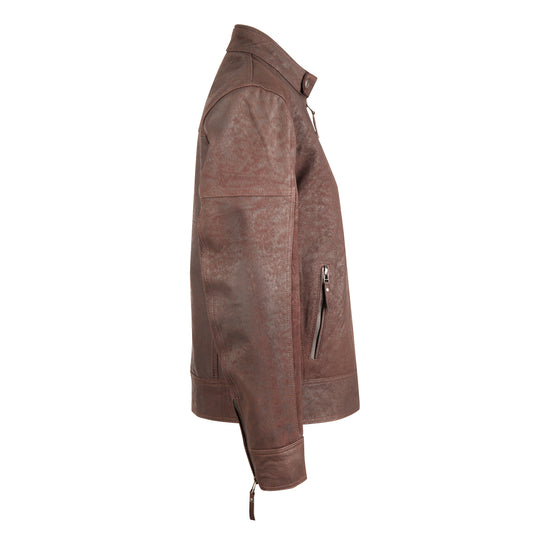 Men's Sutherland Classic Brown-Snuff Leather Jacket,