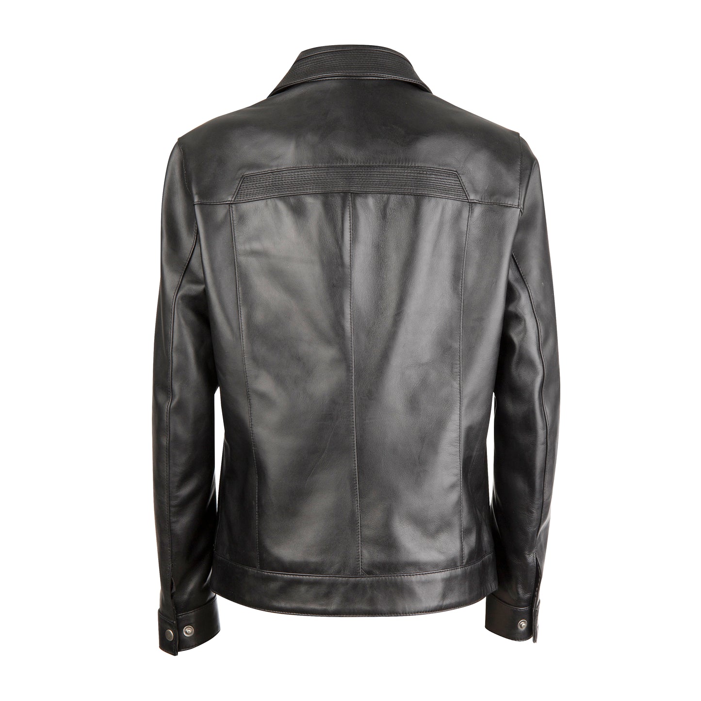 Men's Elite Classic Nappa Black Leather Jacket