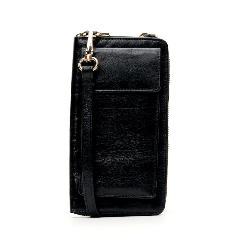 Supreme Leather  Women Gia Mobile Purse Sling