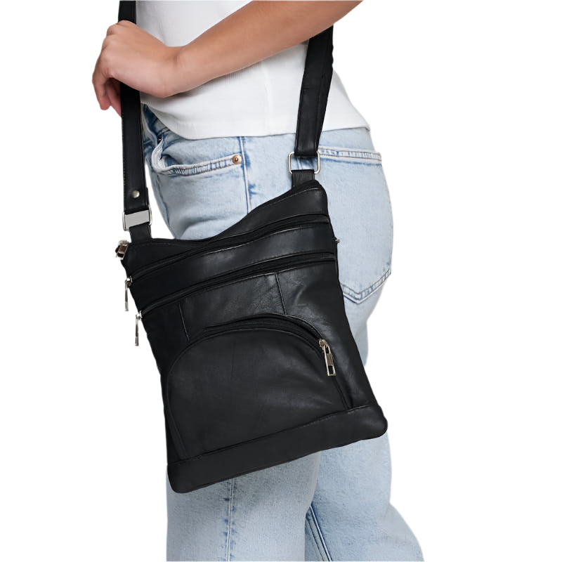 Genuine Leather  Women Essential Sling Bag