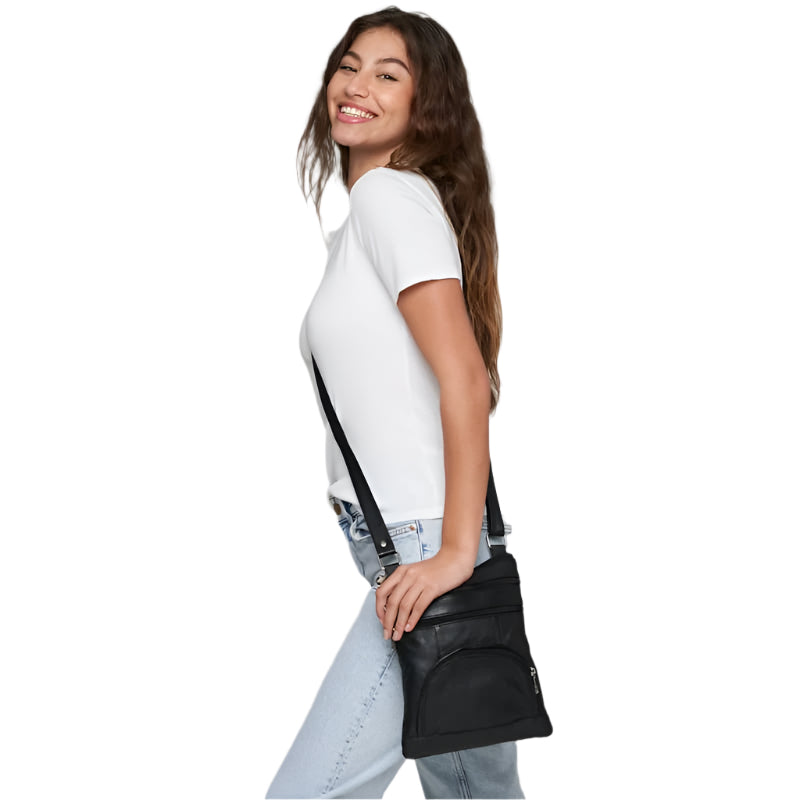 Genuine Leather  Women Essential Sling Bag
