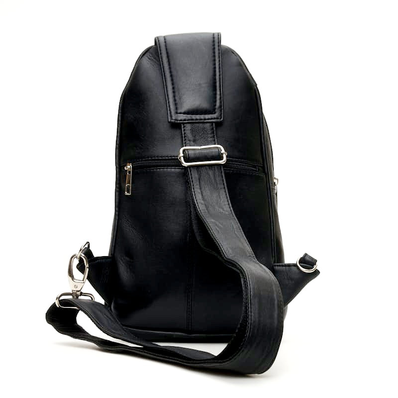 Genuine Leather Multi Crossbody Bag