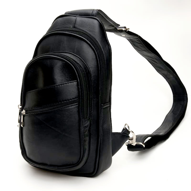 Genuine Leather Multi Crossbody Bag