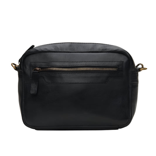 Women's Genuine Leather "Donna" Boxy Sling Bag