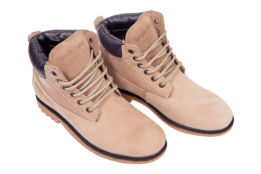 Supreme Leather Men's Genuine Leather Hunter Honey Lace-Up Boots