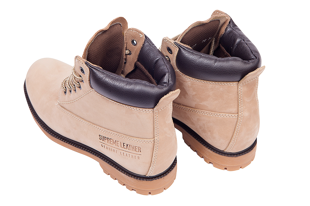 Supreme Leather Men's Genuine Leather Hunter Honey Lace-Up Boots