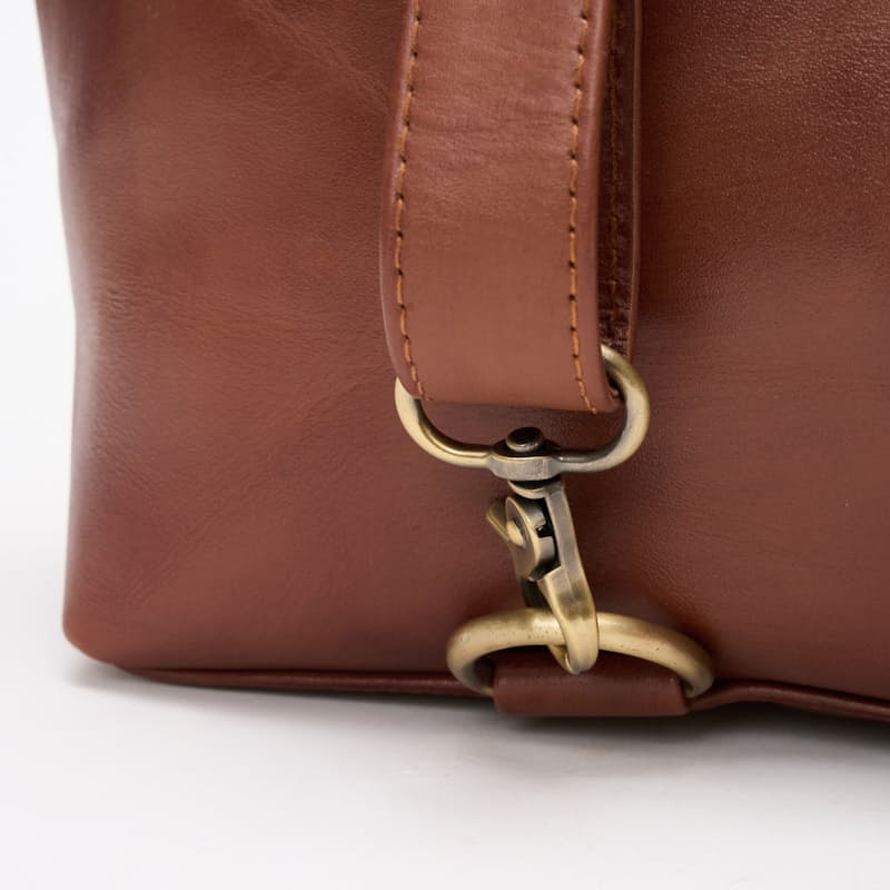 Genuine Leather Aria Convertible Tote Bag