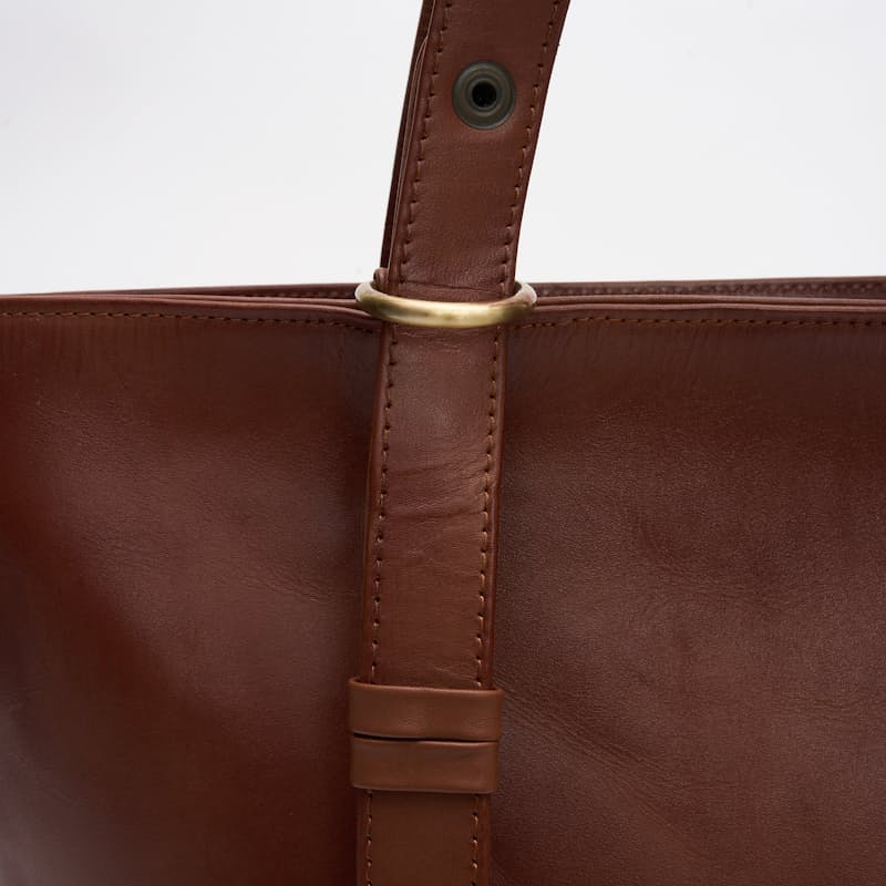 Genuine Leather Aria Convertible Tote Bag