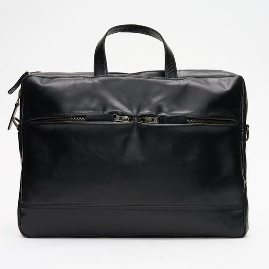 Unisex Genuine Leather Billy Laptop Bag