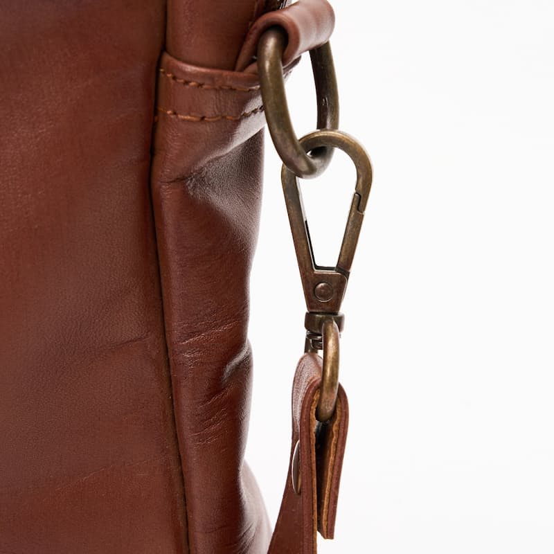 Unisex Genuine Leather Billy Laptop Bag