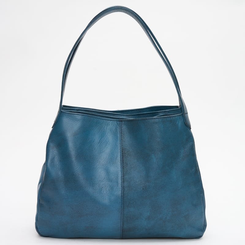 Genuine Leather Bella Slouch Handbag