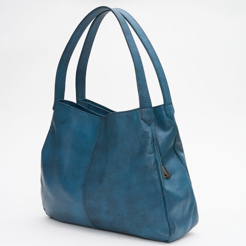 Genuine Leather Bella Slouch Handbag