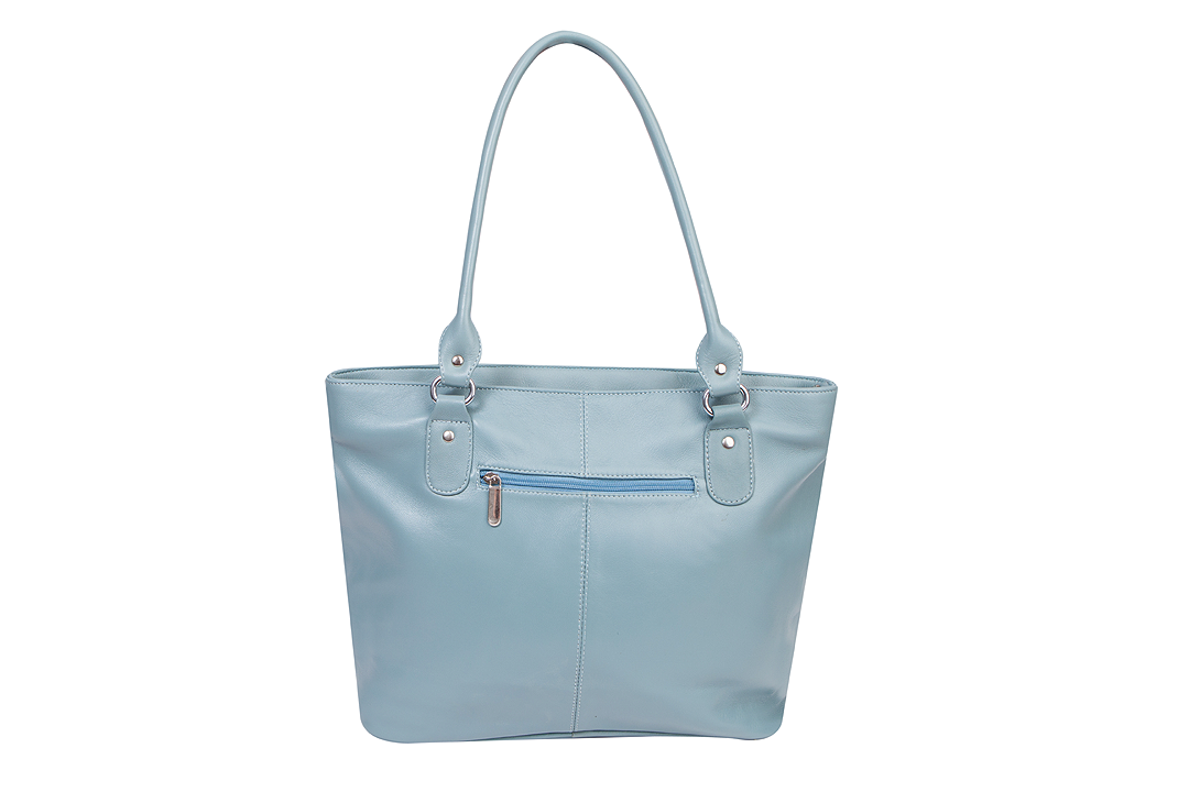 Women's Genuine Leather  Lamb Skin Tote Handbag