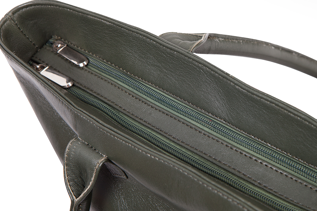 Women's Classic Lambskin Leather Tote Bag