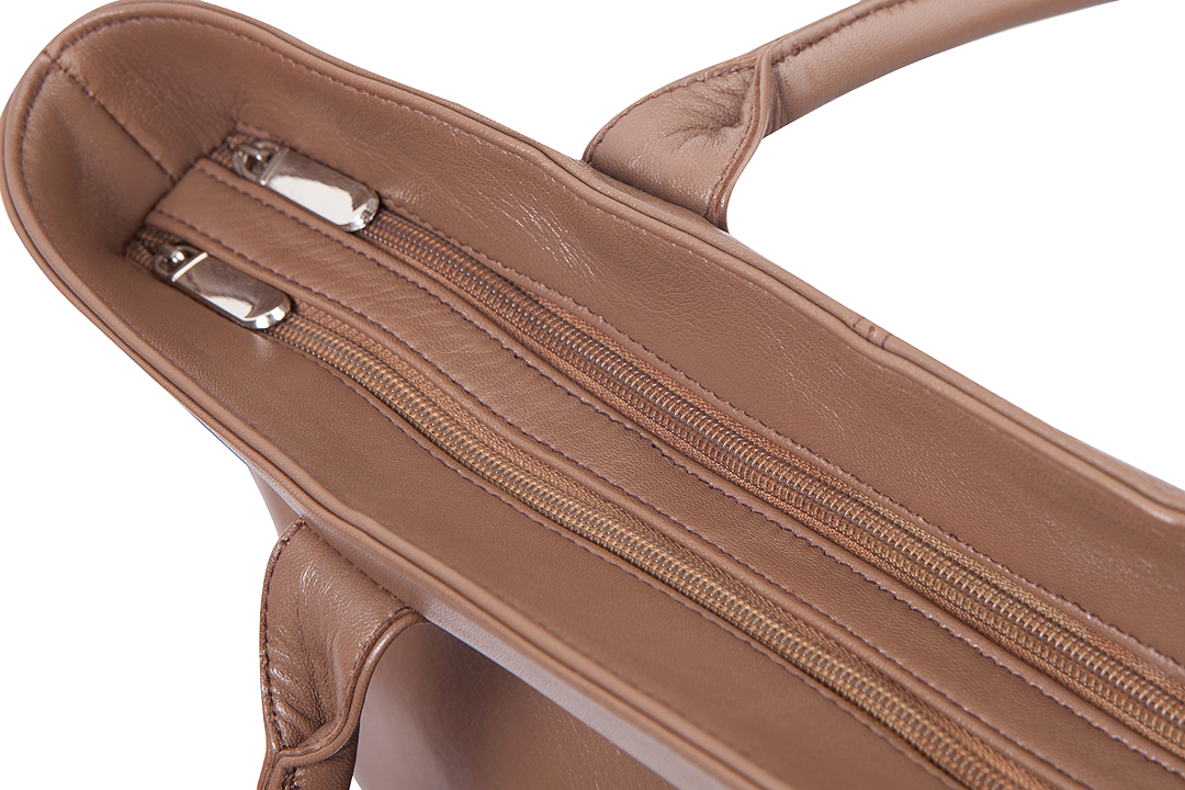 Women's Classic Lambskin Leather Tote Bag