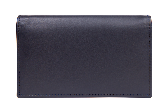 Women's Genuine Leather "OXFORD" Purse - Black