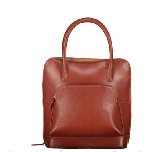 The Match Bag - Supreme Leather Handbag - Tan