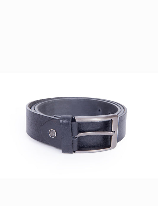 SUPREME LEATHER Unisex Leather Casual Belt- Black
