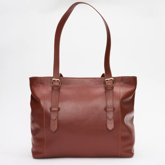 Ladies Genuine Leather Lucie  Tote Bag