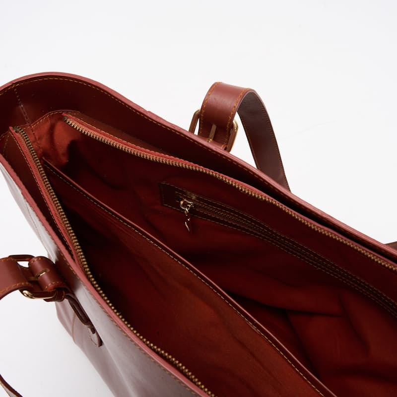 Ladies Genuine Leather Lucie  Tote Bag