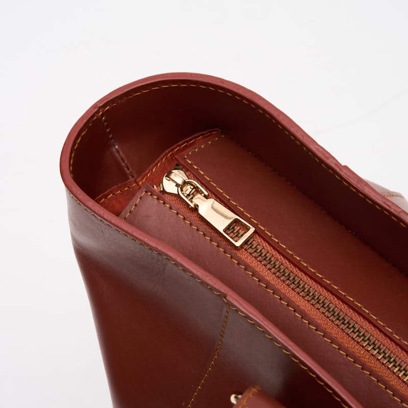 Ladies Genuine Leather Lucie  Tote Bag